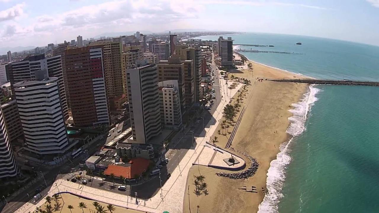 Apto 2Q Atlantic Ocean Beira Mar Fortaleza  Kültér fotó