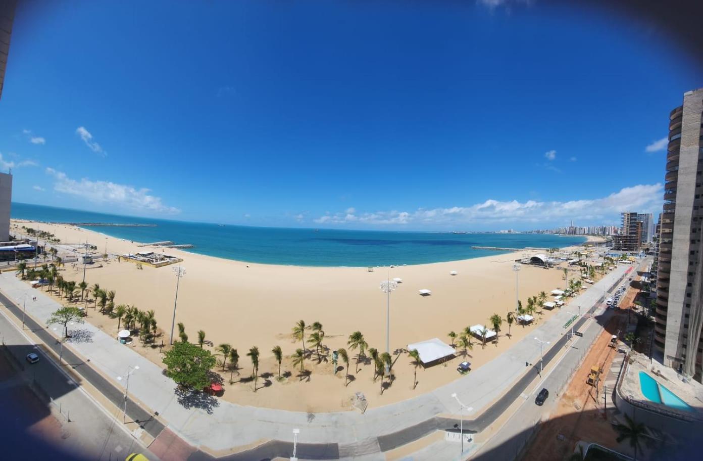 Apto 2Q Atlantic Ocean Beira Mar Fortaleza  Kültér fotó