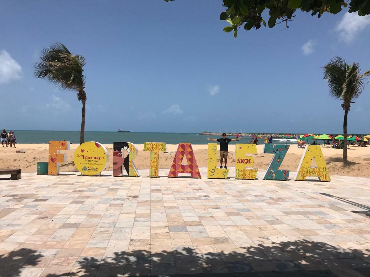 Apto 2Q Atlantic Ocean Beira Mar Fortaleza  Kültér fotó