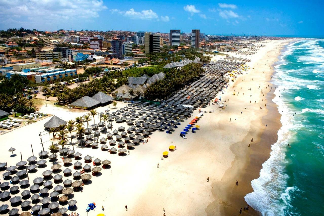 Apto 2Q Atlantic Ocean Beira Mar Fortaleza  Kültér fotó